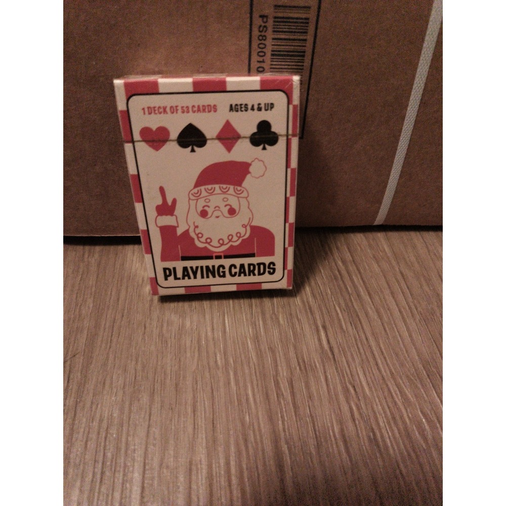 Target Bulleye's Playground Christmas Playing Cards (53 Card Set) Crazy Eights